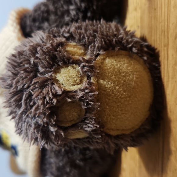 University of Michigan Warm Whiskers Microwavable Bear 10" Seated EUC - Picture 5 of 5